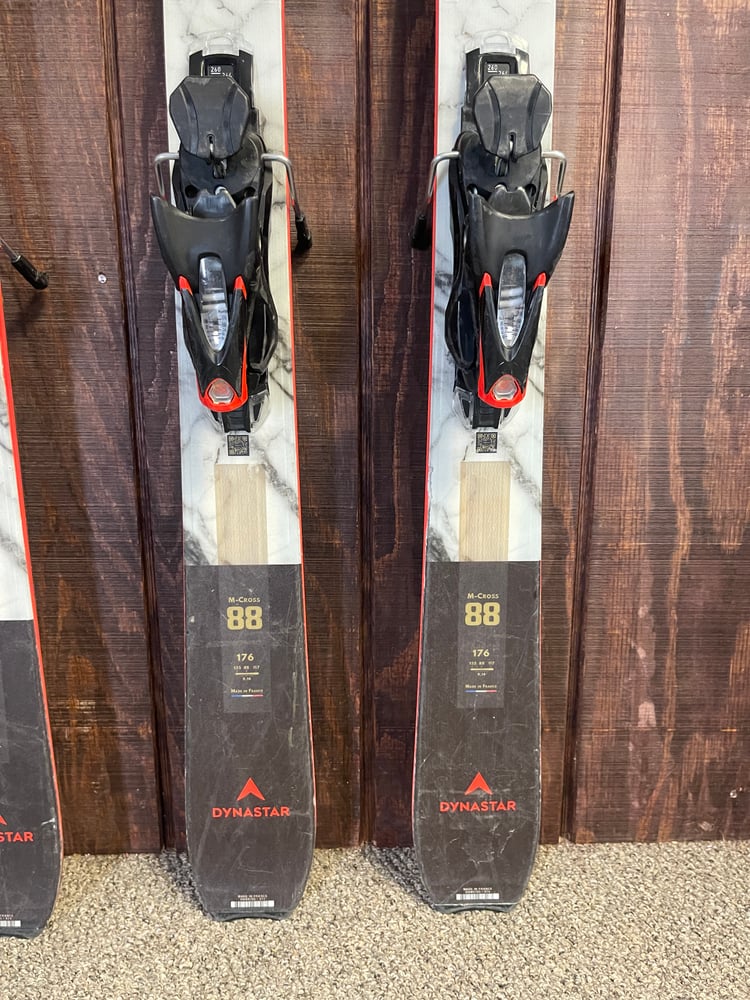 2025 Dynastar M Cross 88 Skis w/ Bindings - USED