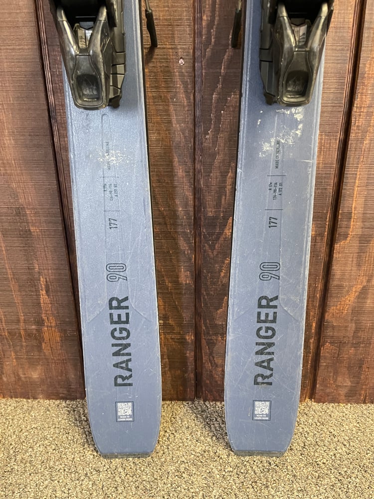 2025 Fischer Ranger 90 Skis w/Bindings - USED