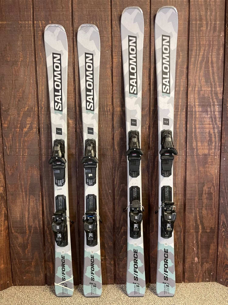 Salomon S/Force 76 Skis w/ Bindings - USED