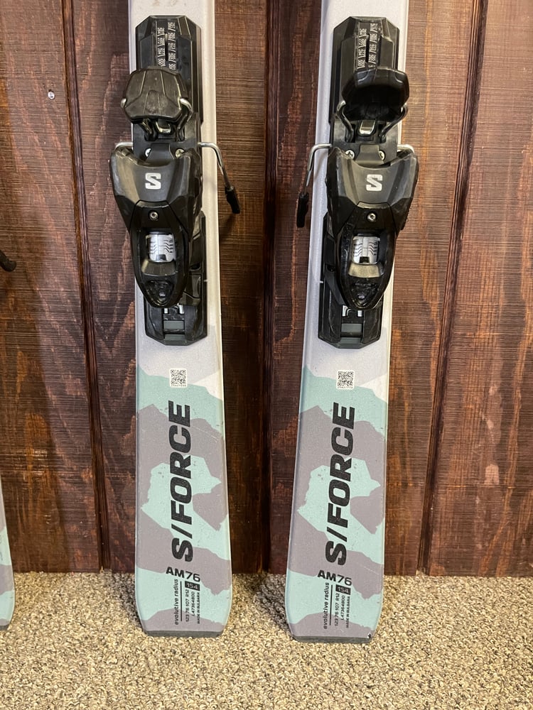 Salomon S/Force 76 Skis w/ Bindings - USED