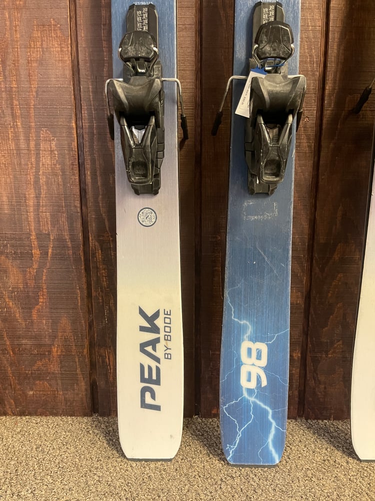 Bode Miller 2025 Peak 98 Skis w/ Bindings - Used - Image 12