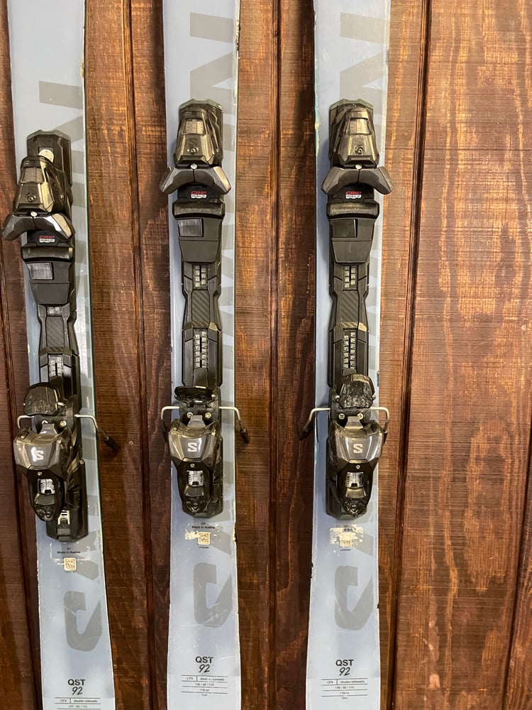 Salomon QST 92 Skis w/ Bindings - USED