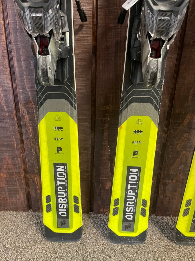 K2 Disruption 82 Ti Skis w/ Bindings - USED