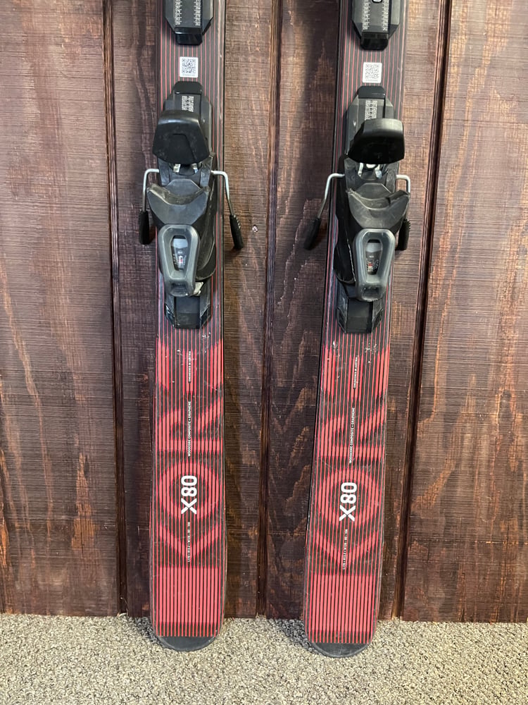 2023 Head Kore X80 Skis w/ Bindings - USED