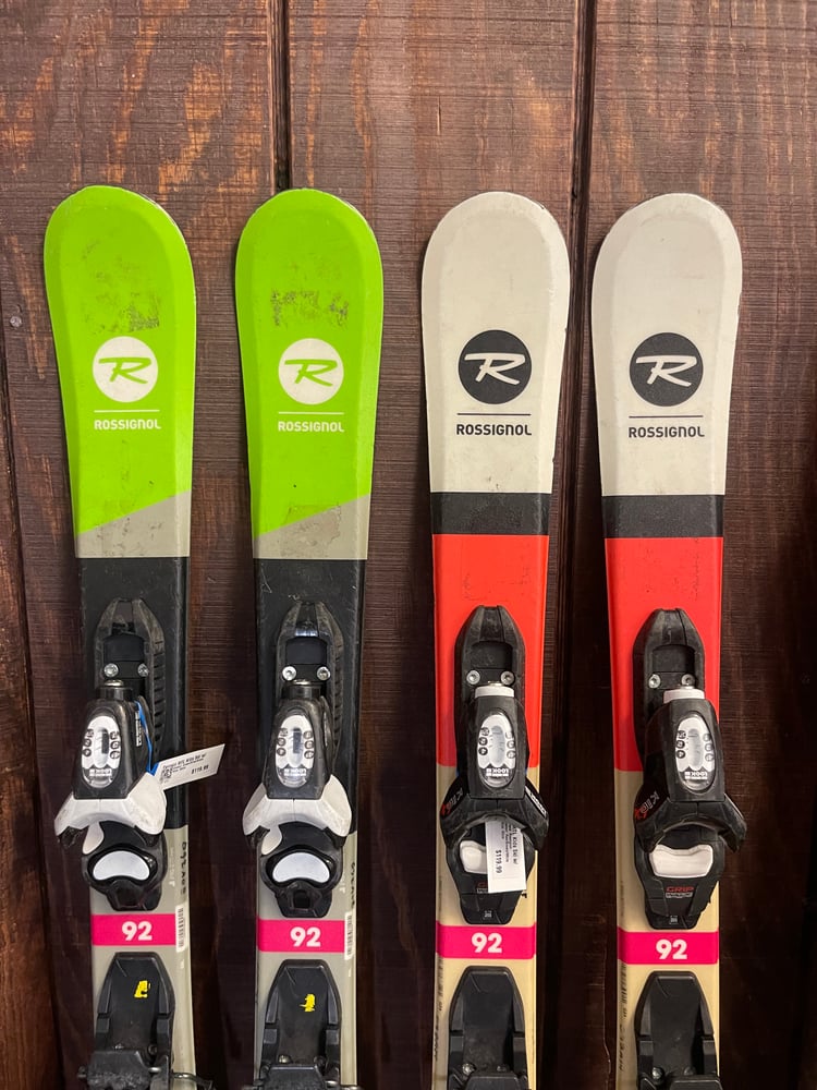 2022 Rossignol Terrain RTL Kids Ski w/ Bindings - USED