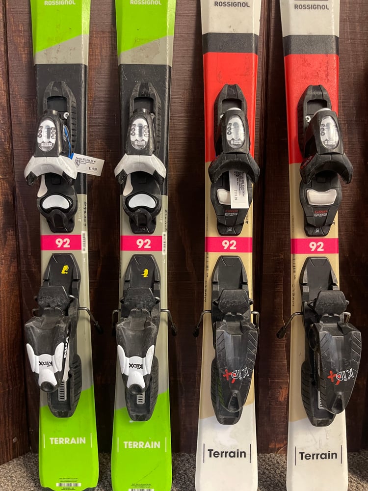 2022 Rossignol Terrain RTL Kids Ski w/ Bindings - USED
