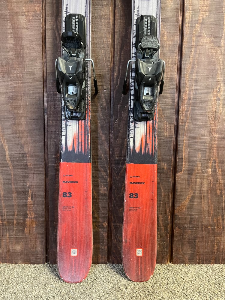 2022 Atomic Maverick 83 Skis w/ Bindings - Used