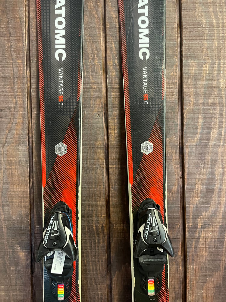 2018 Atomic Vantage 95C Skis w/ Bindings - Used