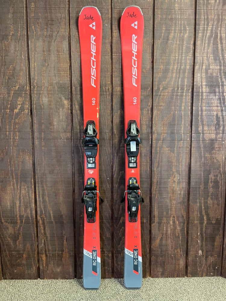 Fischer RC One X Skis w/ Bindings - USED