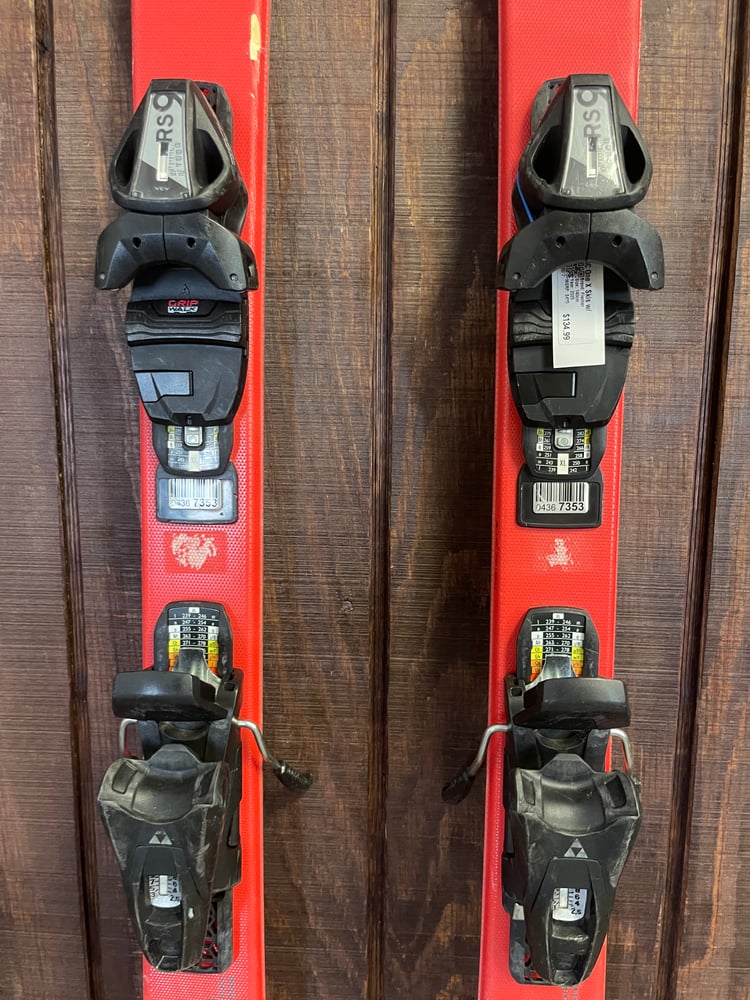 Fischer RC One X Skis w/ Bindings - USED