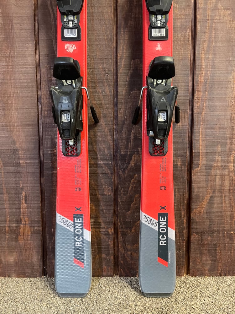 Fischer RC One X Skis w/ Bindings - USED