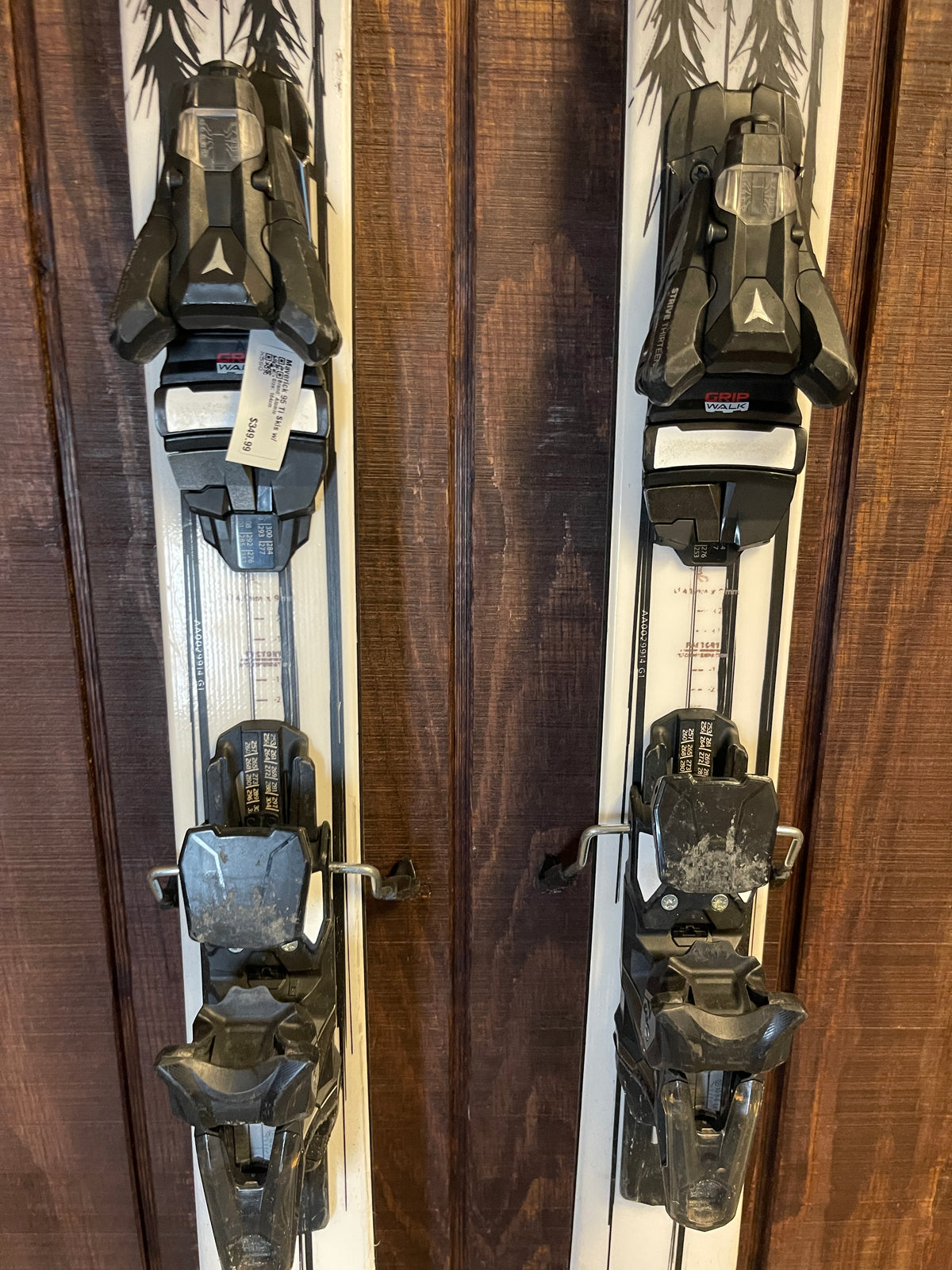 Atomic Maverick 95 Ti Skis w/ Bindings - USED