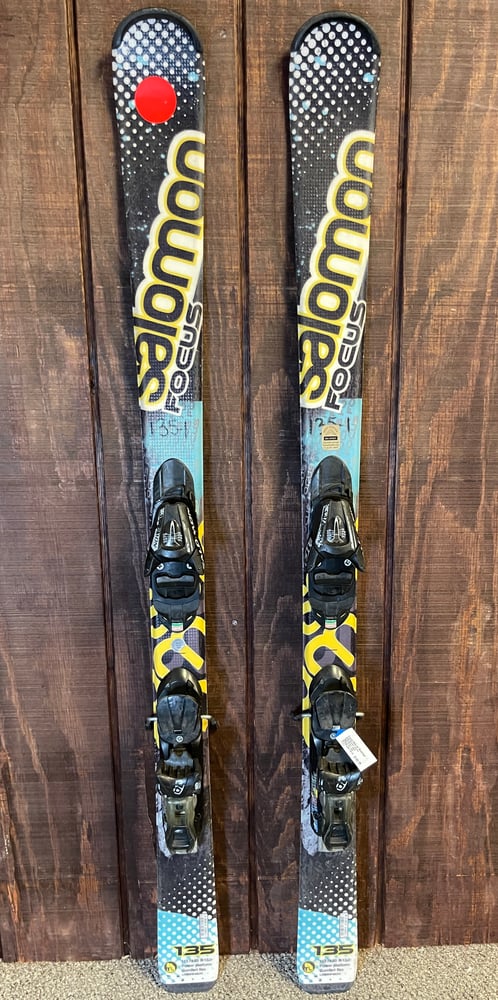 Salomon Focus Skis w/ Bindings - Used - Image 2