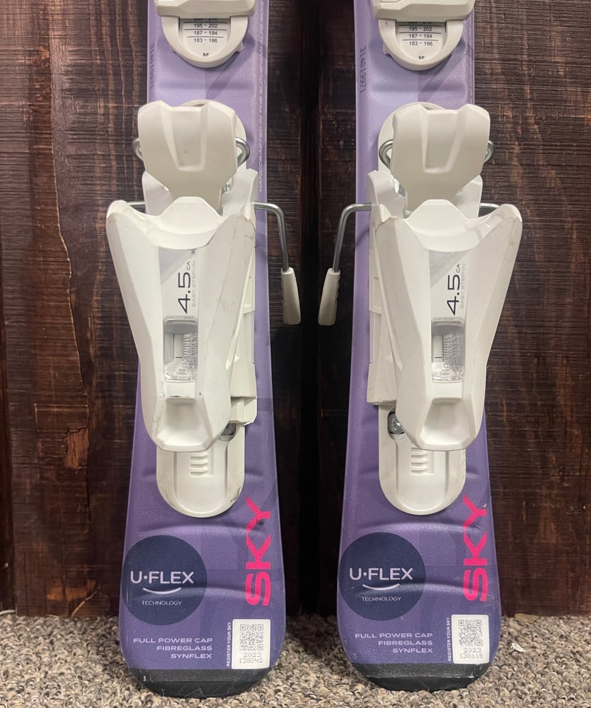 Elan Kids Sky Skis W/ Bindings - USED