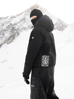 New Armada Black Winter Ski Snowboard Jacket