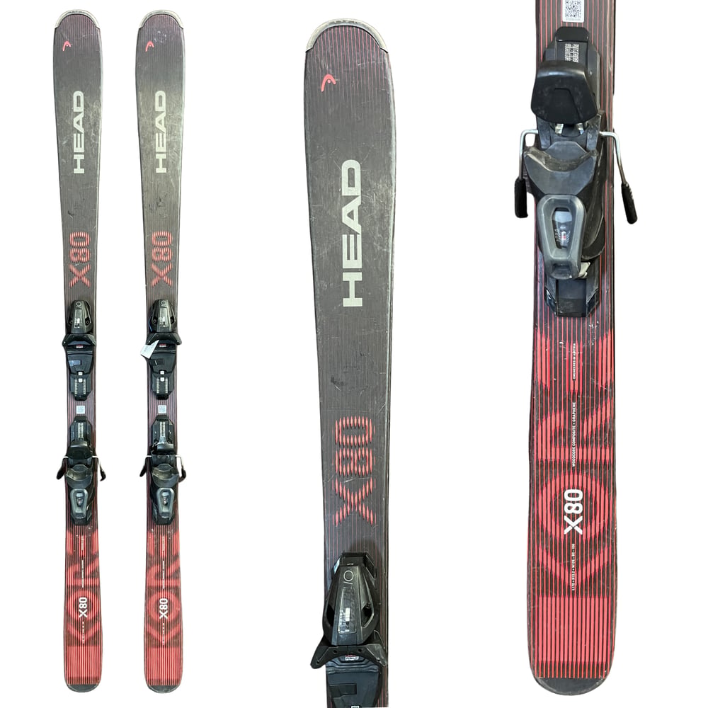 2023 Head Kore X80 Skis w/ Bindings - USED
