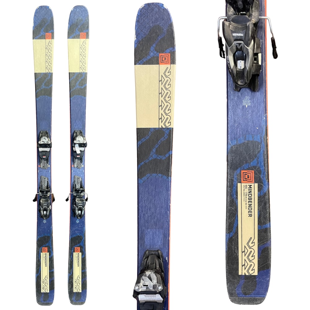 2024 K2 Mindbender 90C Skis w/ Bindings - Used