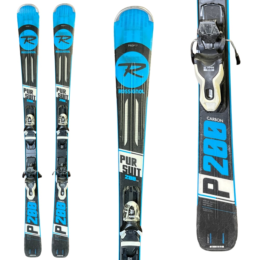 2019 Rossignol Pursuit 200 Carbon Skis w/ Bindings - USED