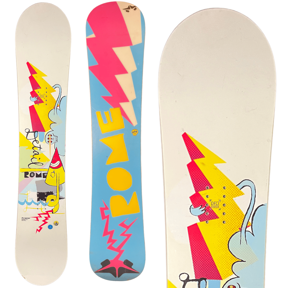 Used ROME Rome camber beginner intermediate snowboard