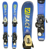 Salomon Race Jr. Kid's Skis w/Bindings - USED