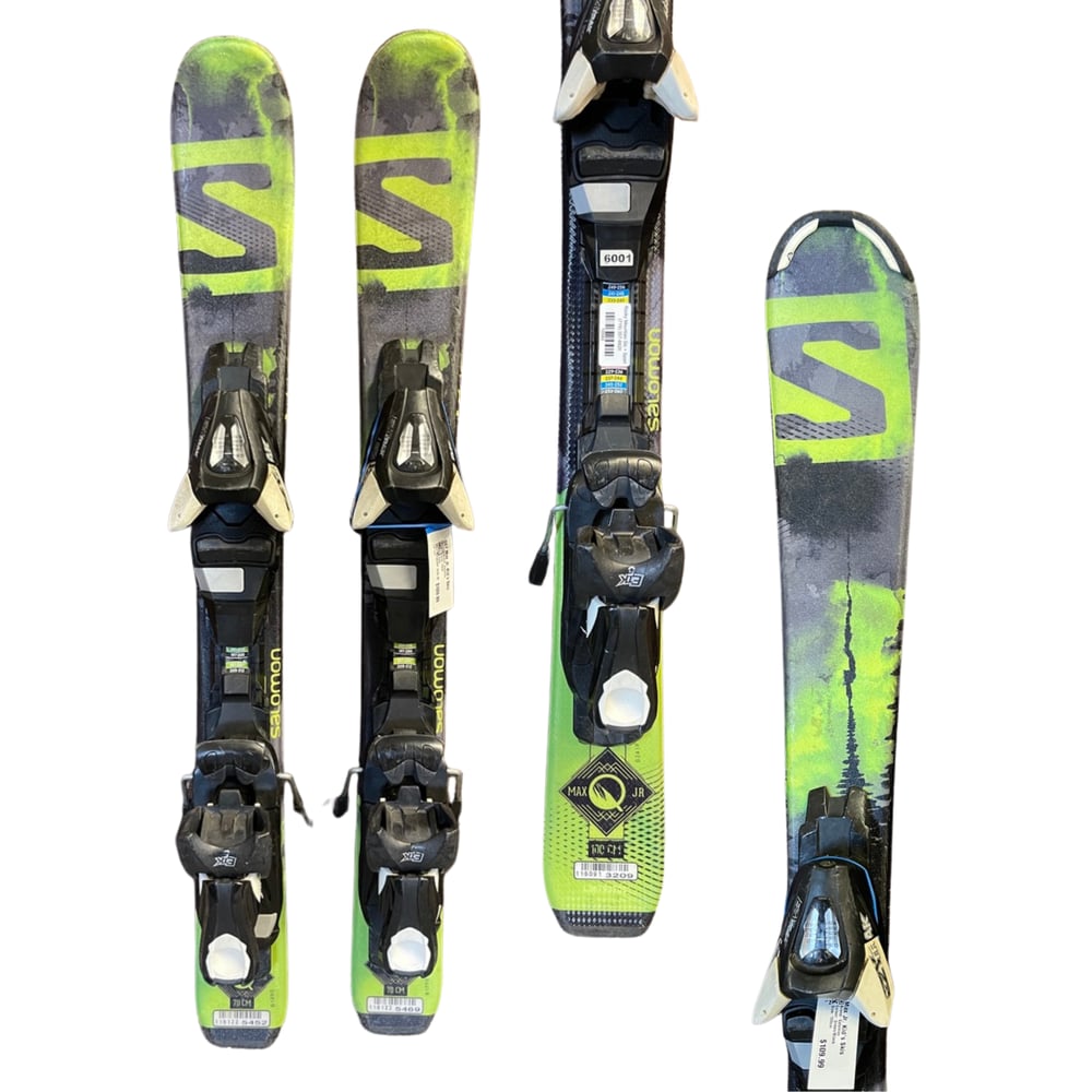 Salomon QST Max Jr. Kid's Skis w/Bindings - USED