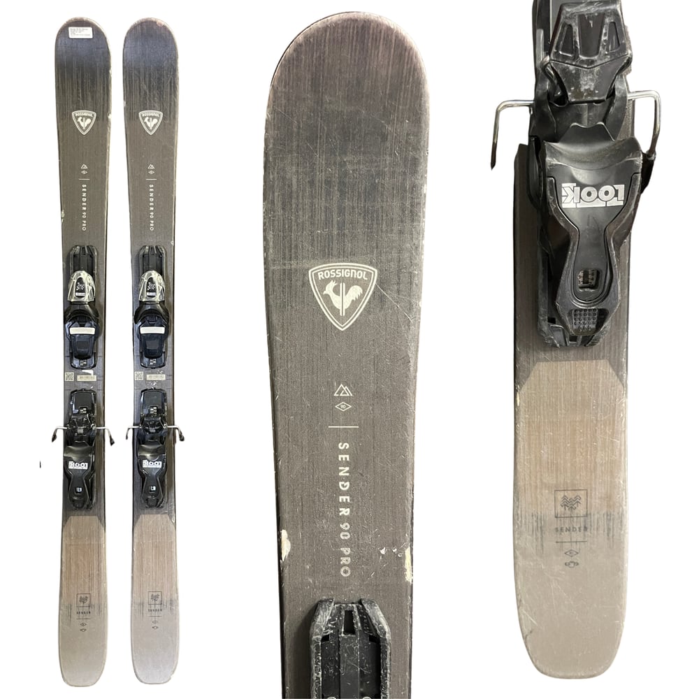 Sender 90 Pro Skis w/ Bindings - Used
