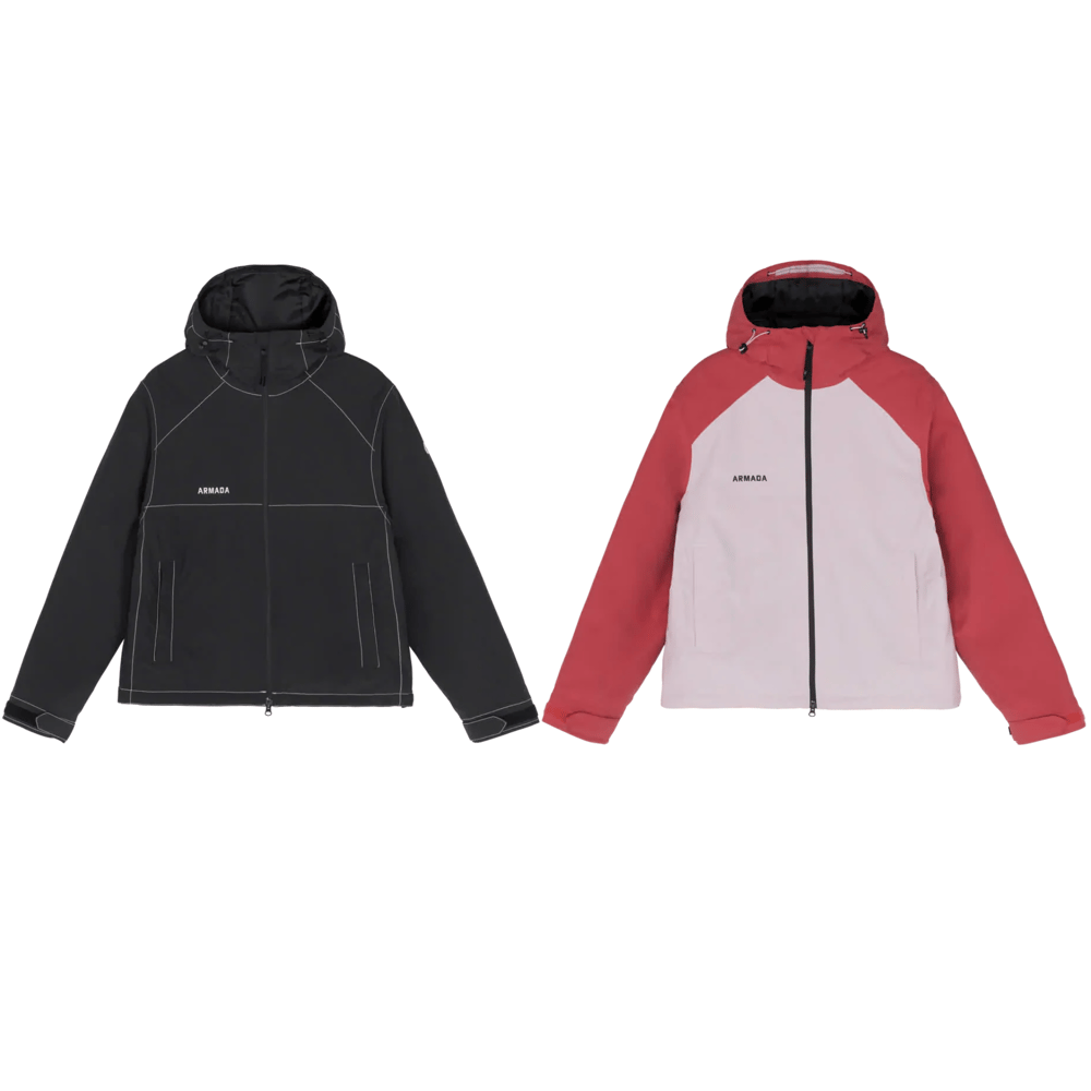 New Armada Pink Red Winter Ski Snowboard Coat