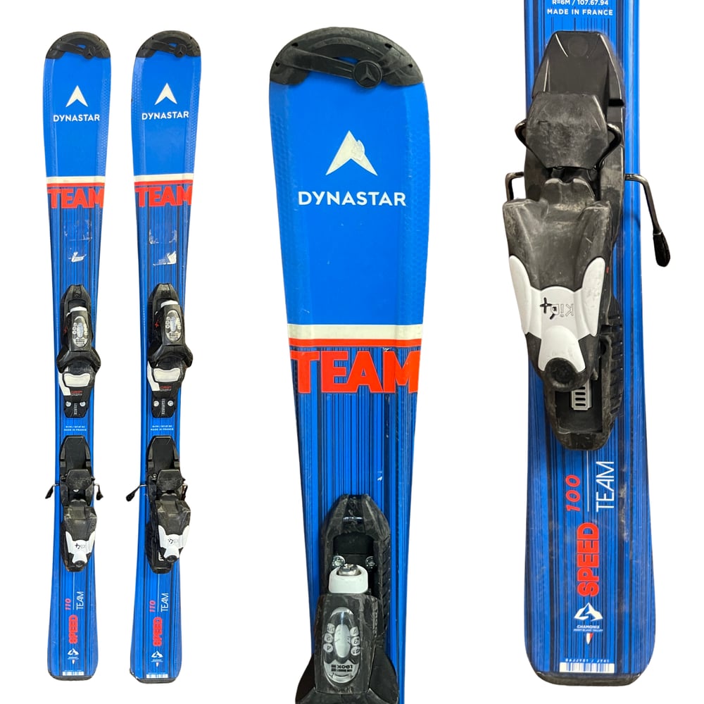Team Speed Kids Skis w/ Bindings - Used