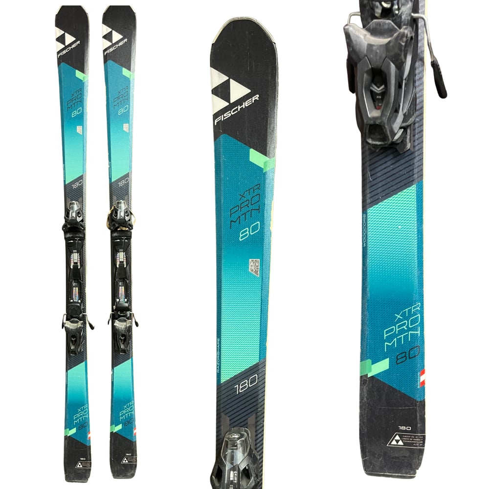 Fischer XTR Pro Mtn 80 Skis w/ Bindings - Used