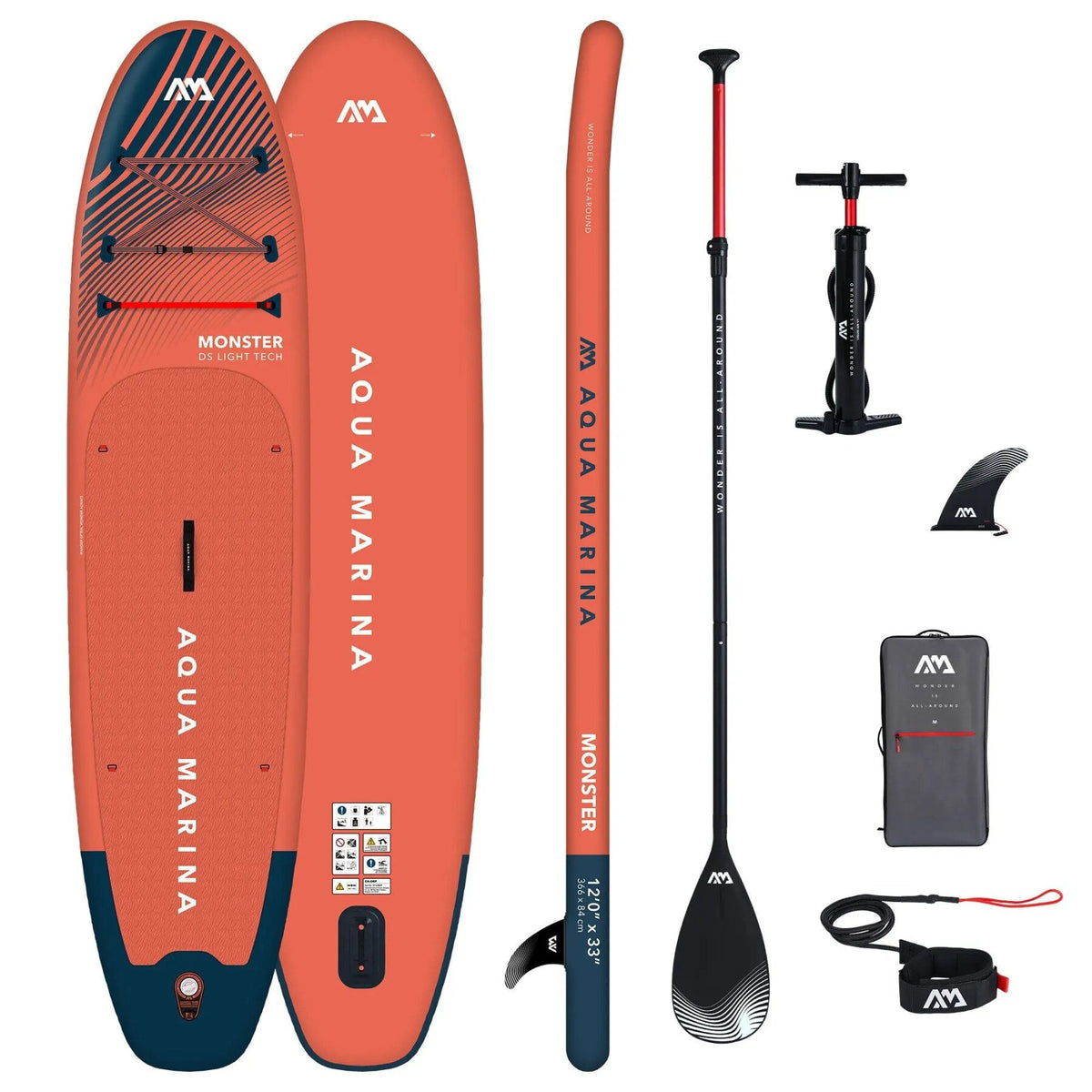 2025 Aqua Marina Monster All-Around iSUP - NEW