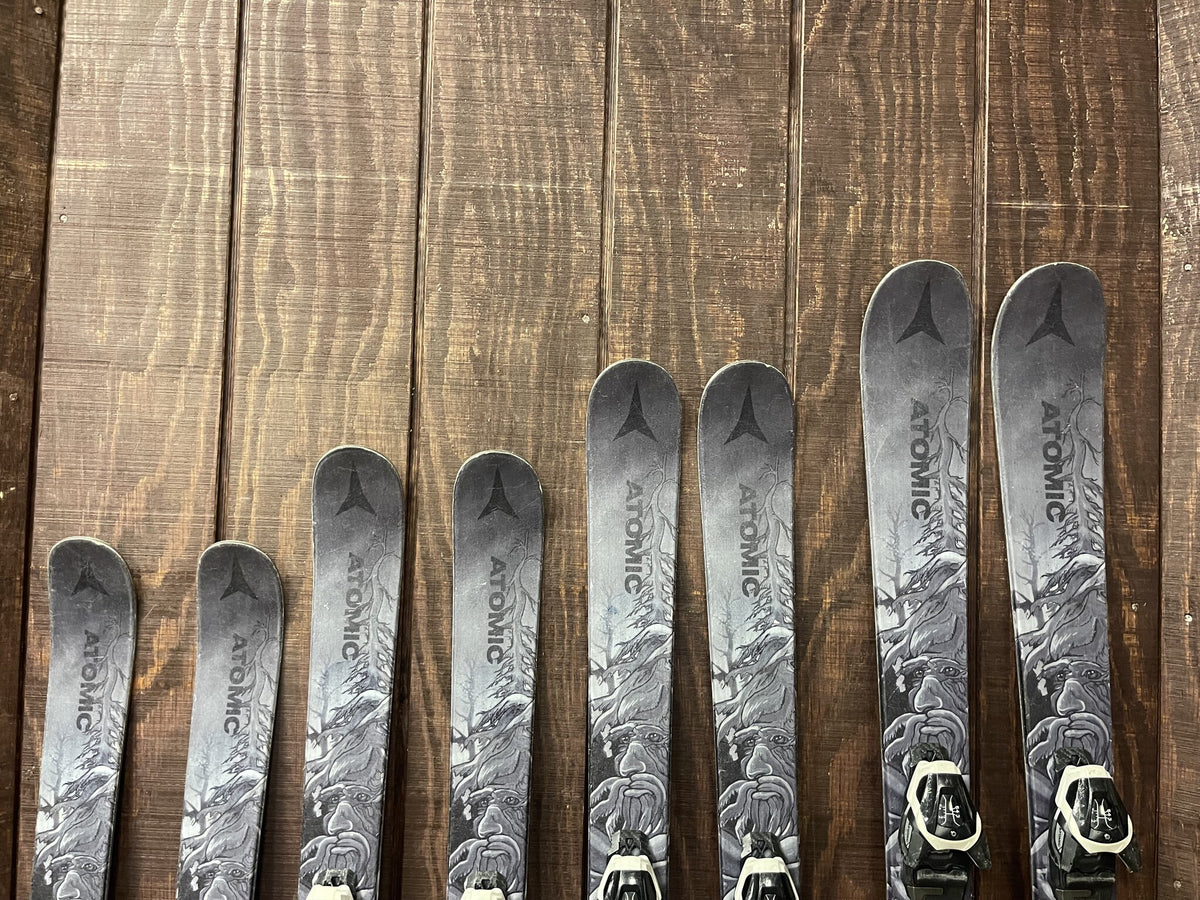 2023 Atomic Bent Chetler Mini Skis w/ Bindings - USED