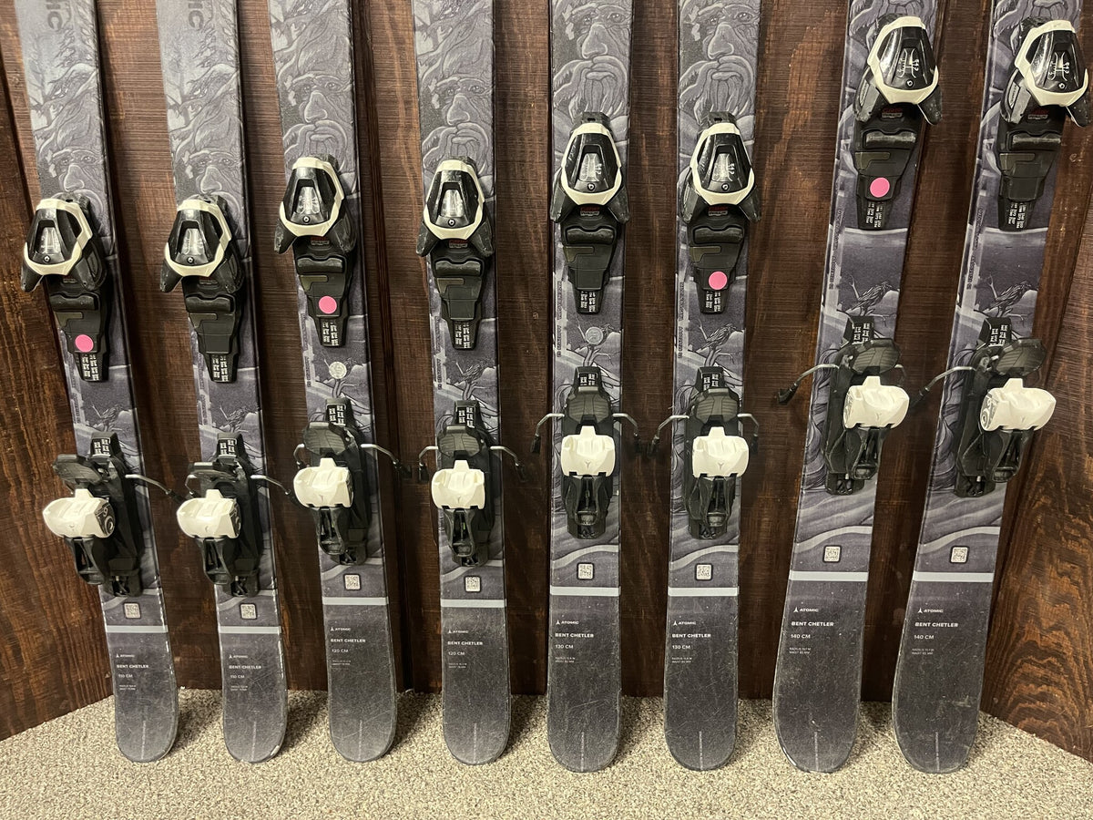 2023 Atomic Bent Chetler Mini Skis w/ Bindings - USED