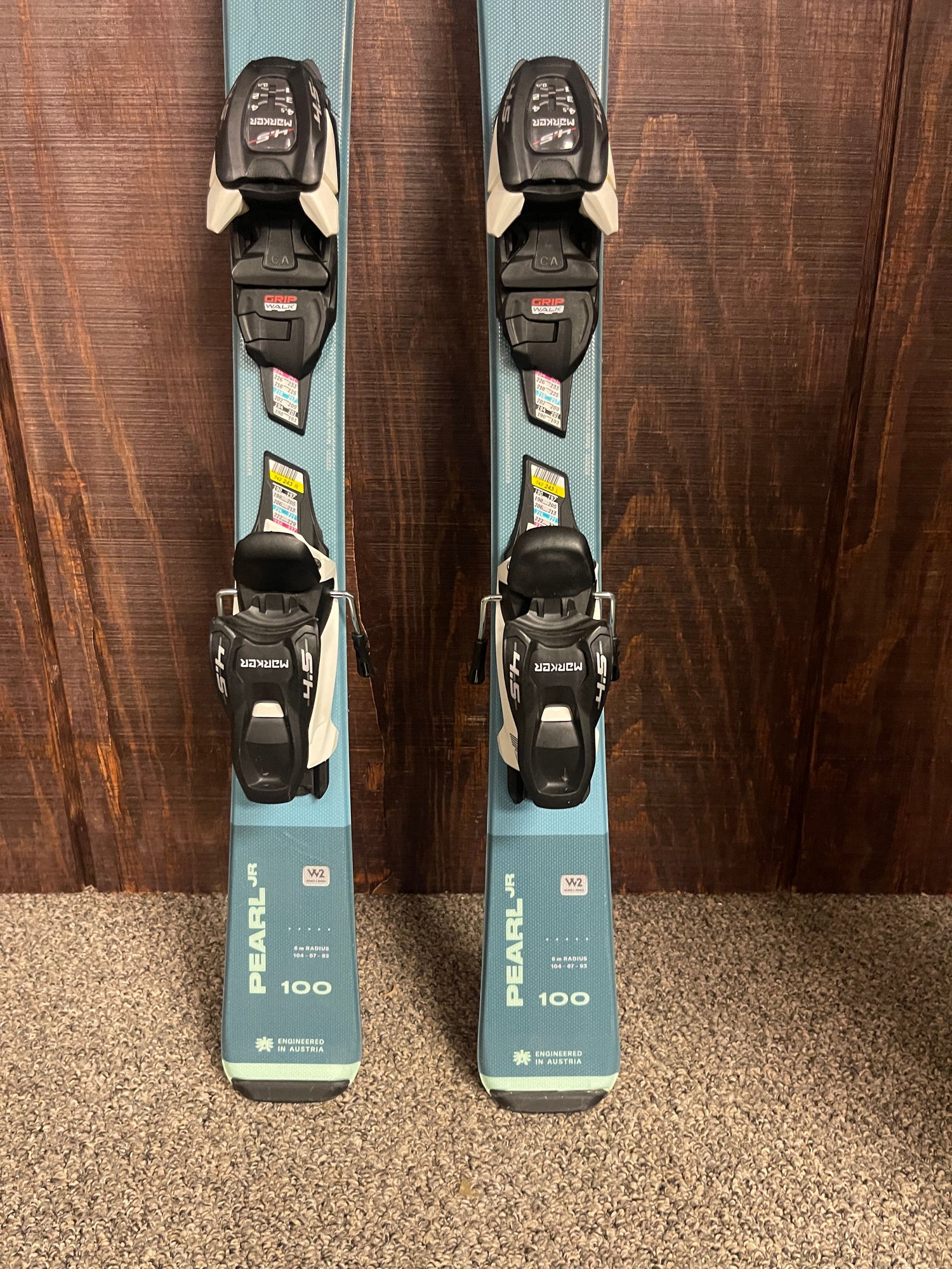 2023 Blizzard Brahma Kids Skis - NEW