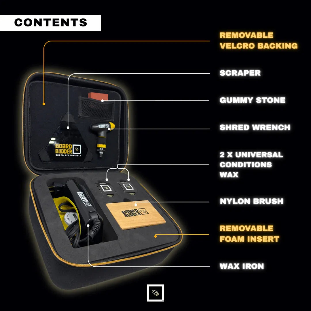 2025 Board Budder The Box - Premium Ski/Board Tuning Kit - NEW