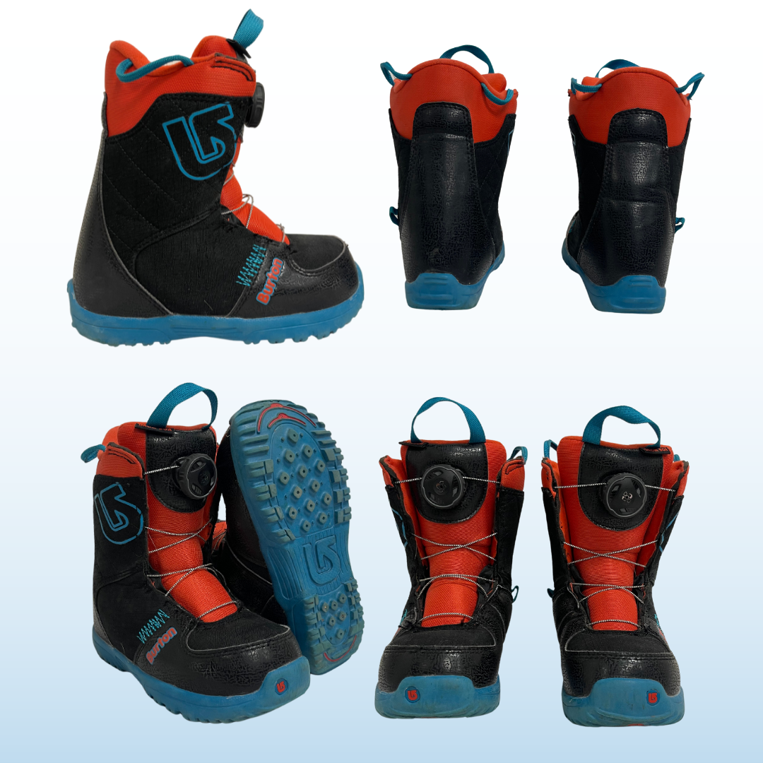 2022 Burton Grom BOA Kids Snowboard Boots - Used - Image 3