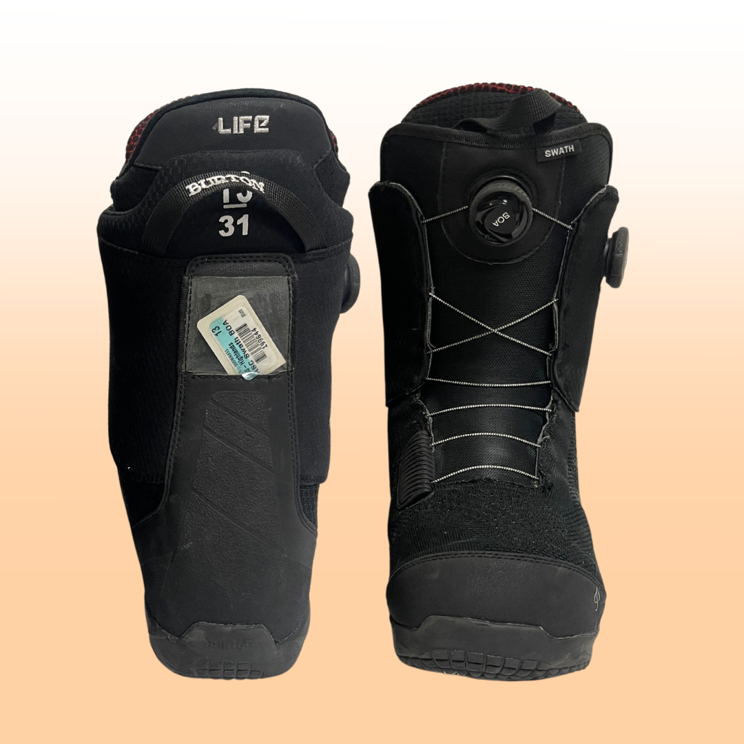 2024 Burton Men's Swath Double BOA Snowboard Boots - USED