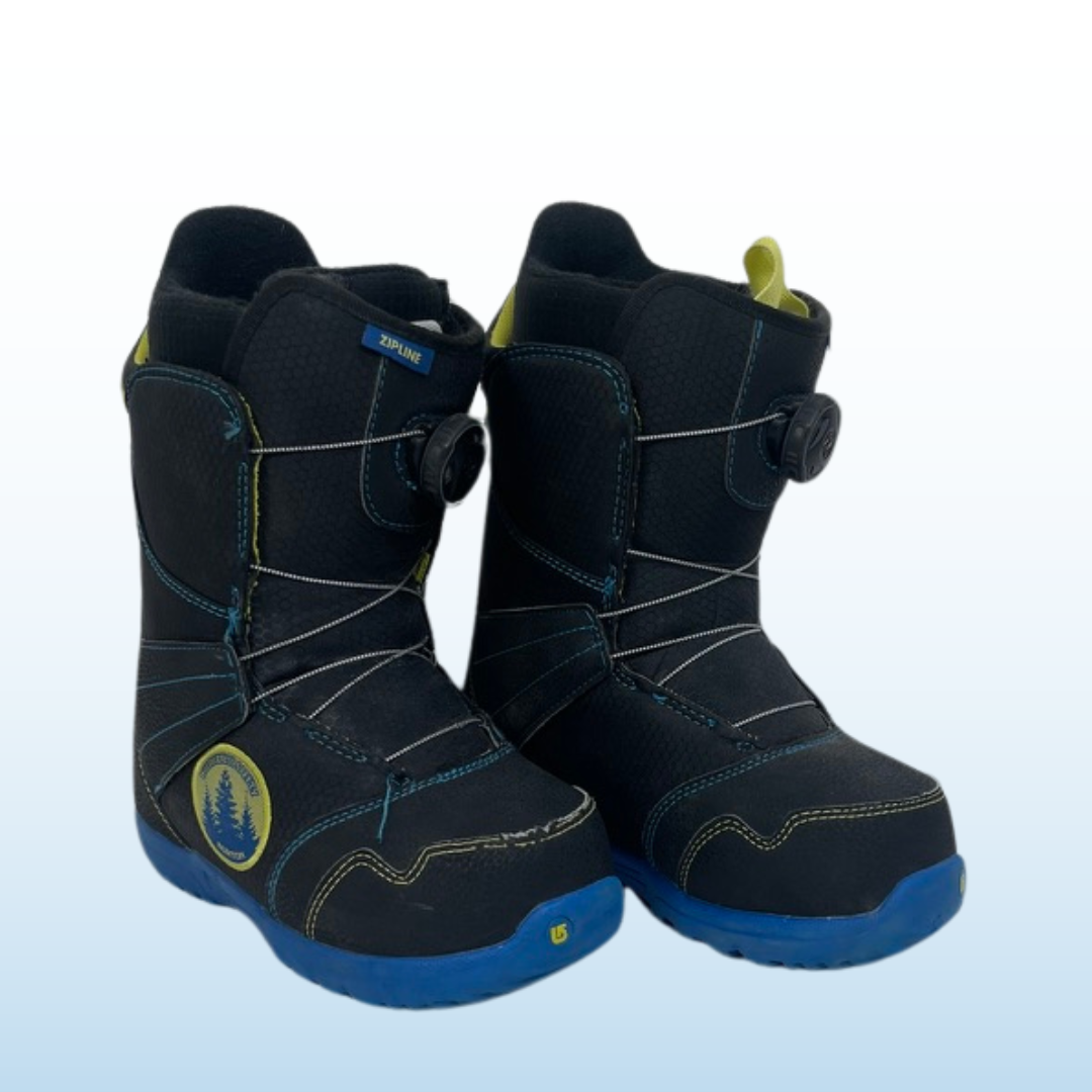 2026 Burton Zipline BOA Kids Snowboard Boots - USED
