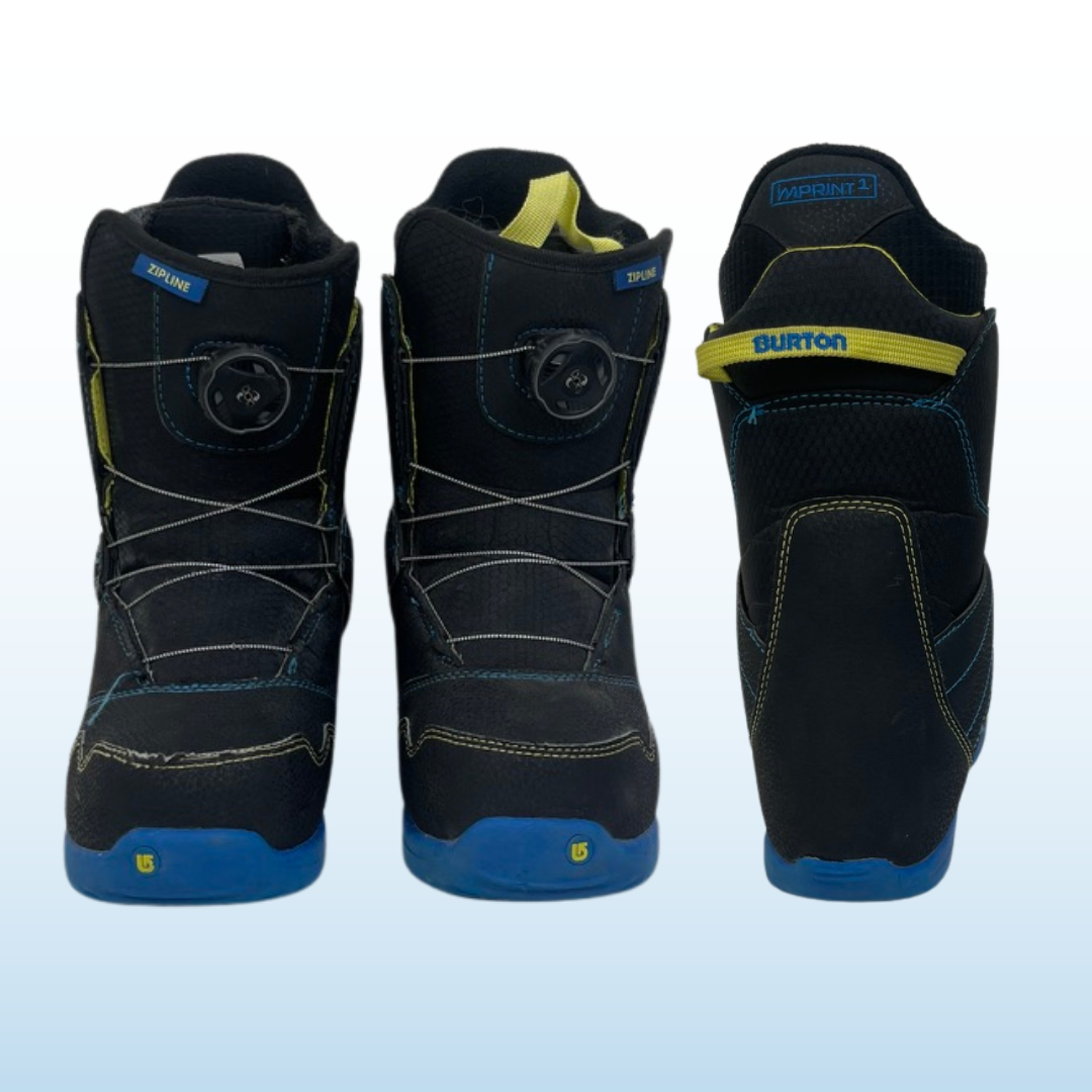 2026 Burton Zipline BOA Kids Snowboard Boots - USED
