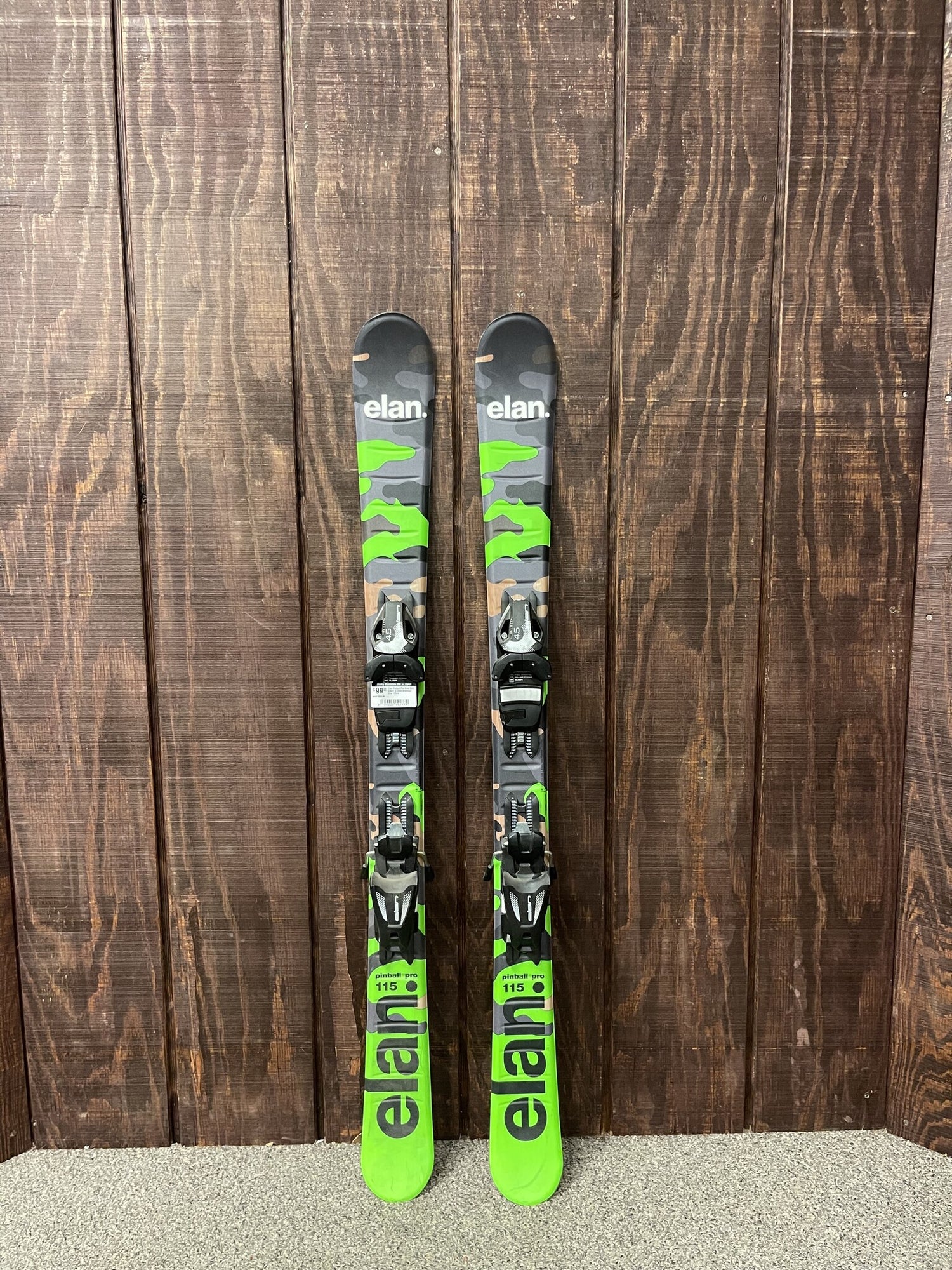 2023 Elan Pinball Pro Kids Skis w/ Bindings - USED