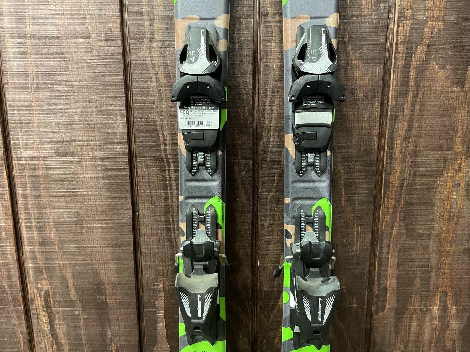 2023 Elan Pinball Pro Kids Skis w/ Bindings - USED