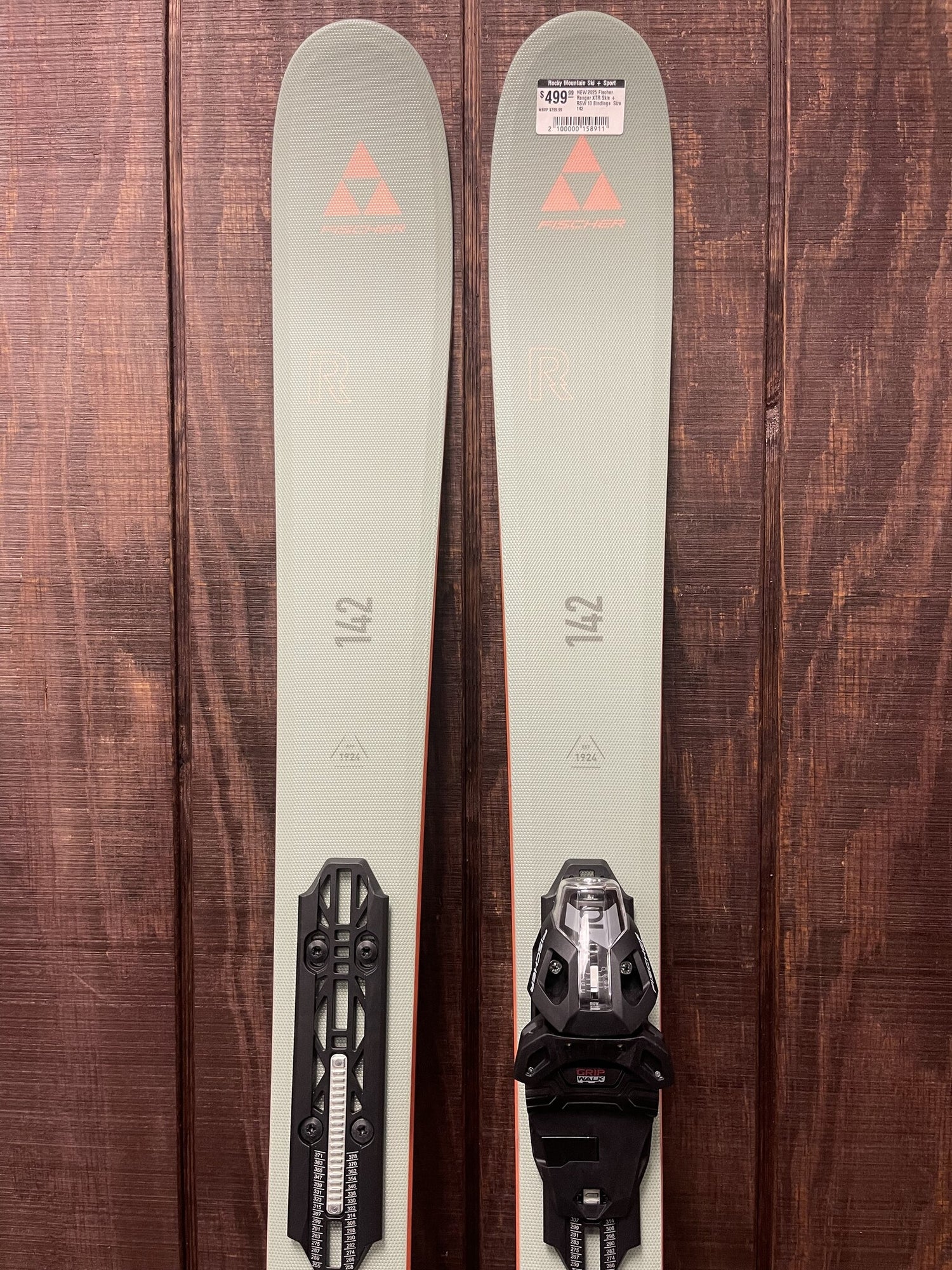 2025 Fischer Ranger XTR Skis w/ Bindings - NEW