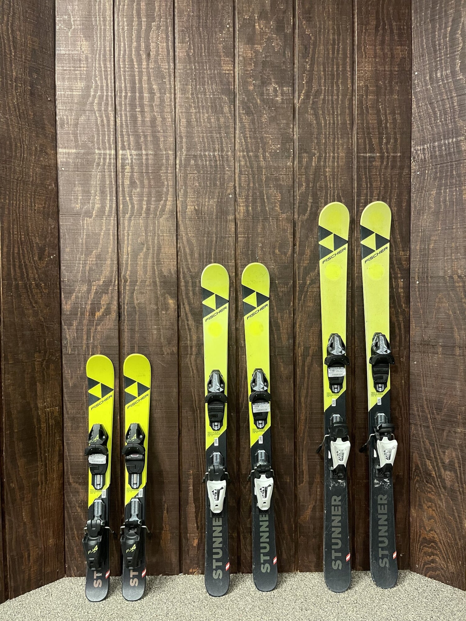 2021 Fischer Stunner Skis w/ Bindings - USED