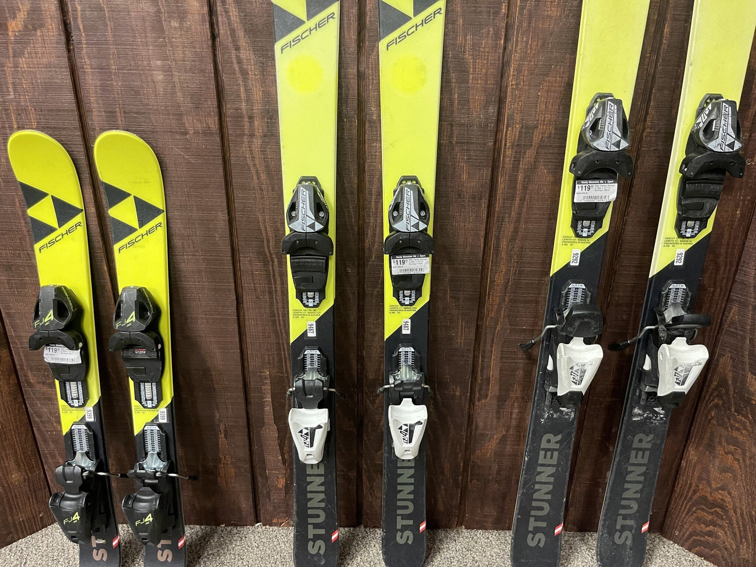 2021 Fischer Stunner Skis w/ Bindings - USED