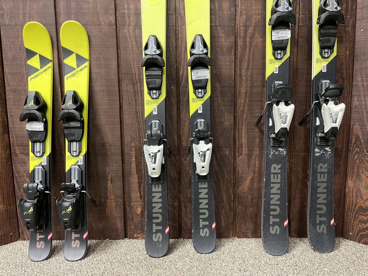 2021 Fischer Stunner Skis w/ Bindings - USED