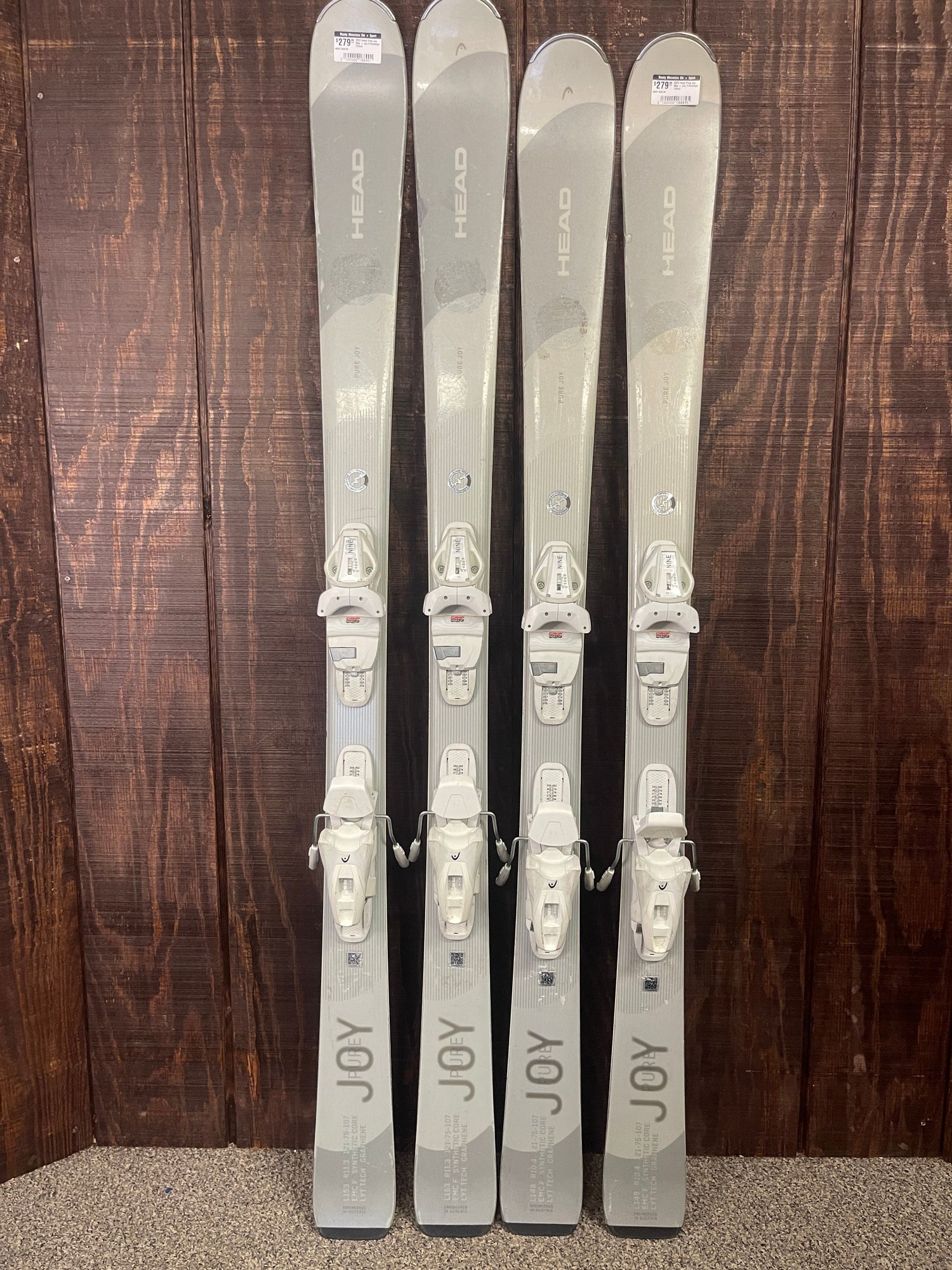 2023 Head Pure Joy Skis + Joy 9 GripWalk Bindings