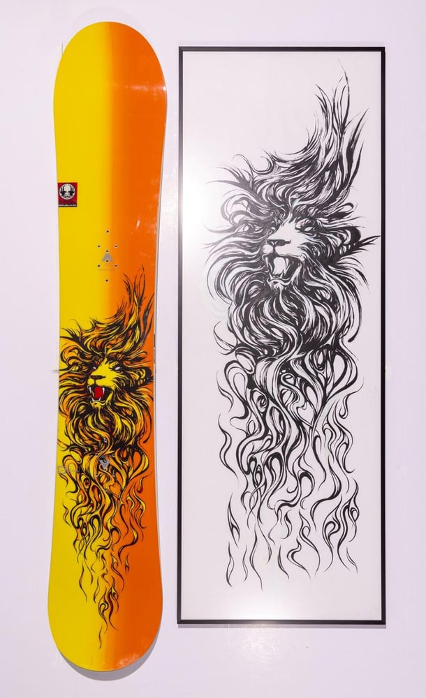 Burton Adult Republik 63 Snowboard - USED