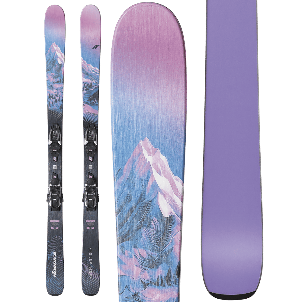 Nordica Santa Ana 80 S Skis w/ Bindings - NEW