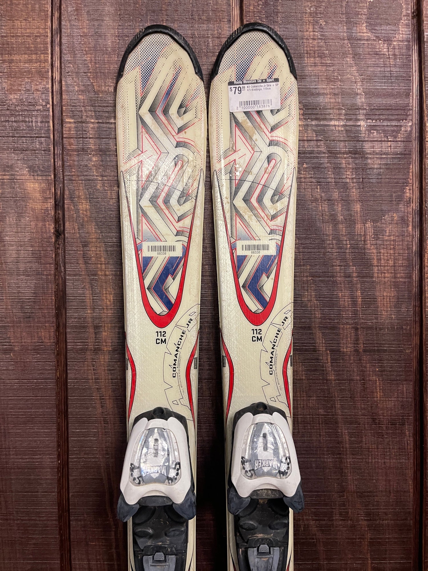 2021 K2 Comanche Skis w/ Bindings - USED