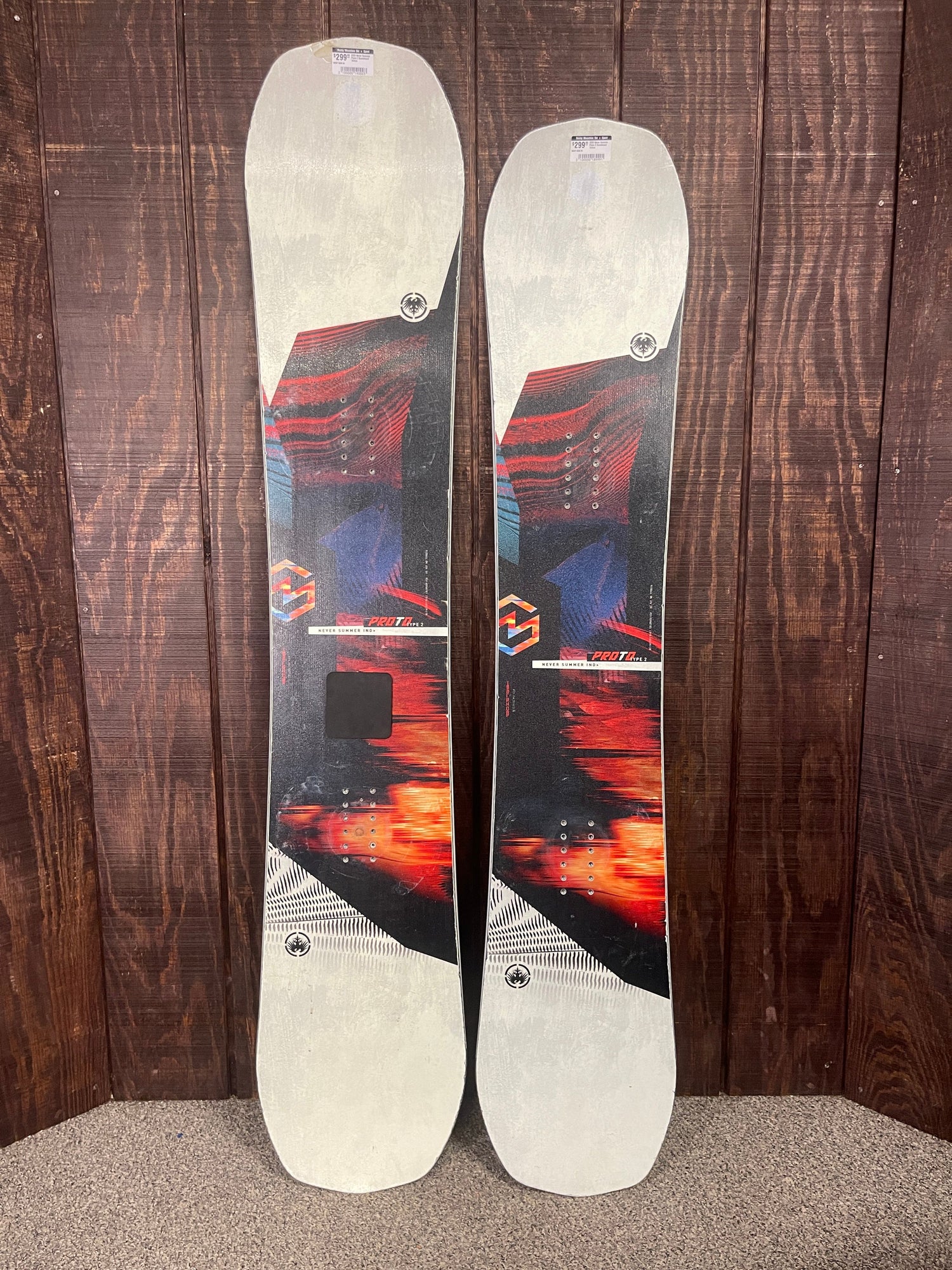 2020 Never Summer Prototype 2 Snowboard - USED