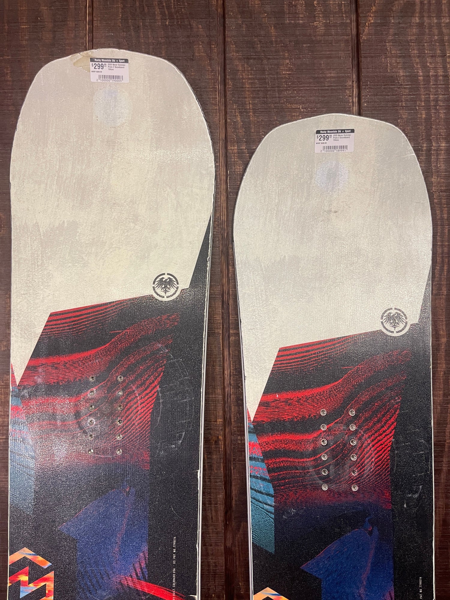 2020 Never Summer Prototype 2 Snowboard - USED